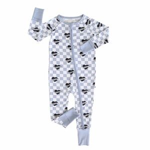 Caden Lane Mama’s Boy Convertible Zip Romper
